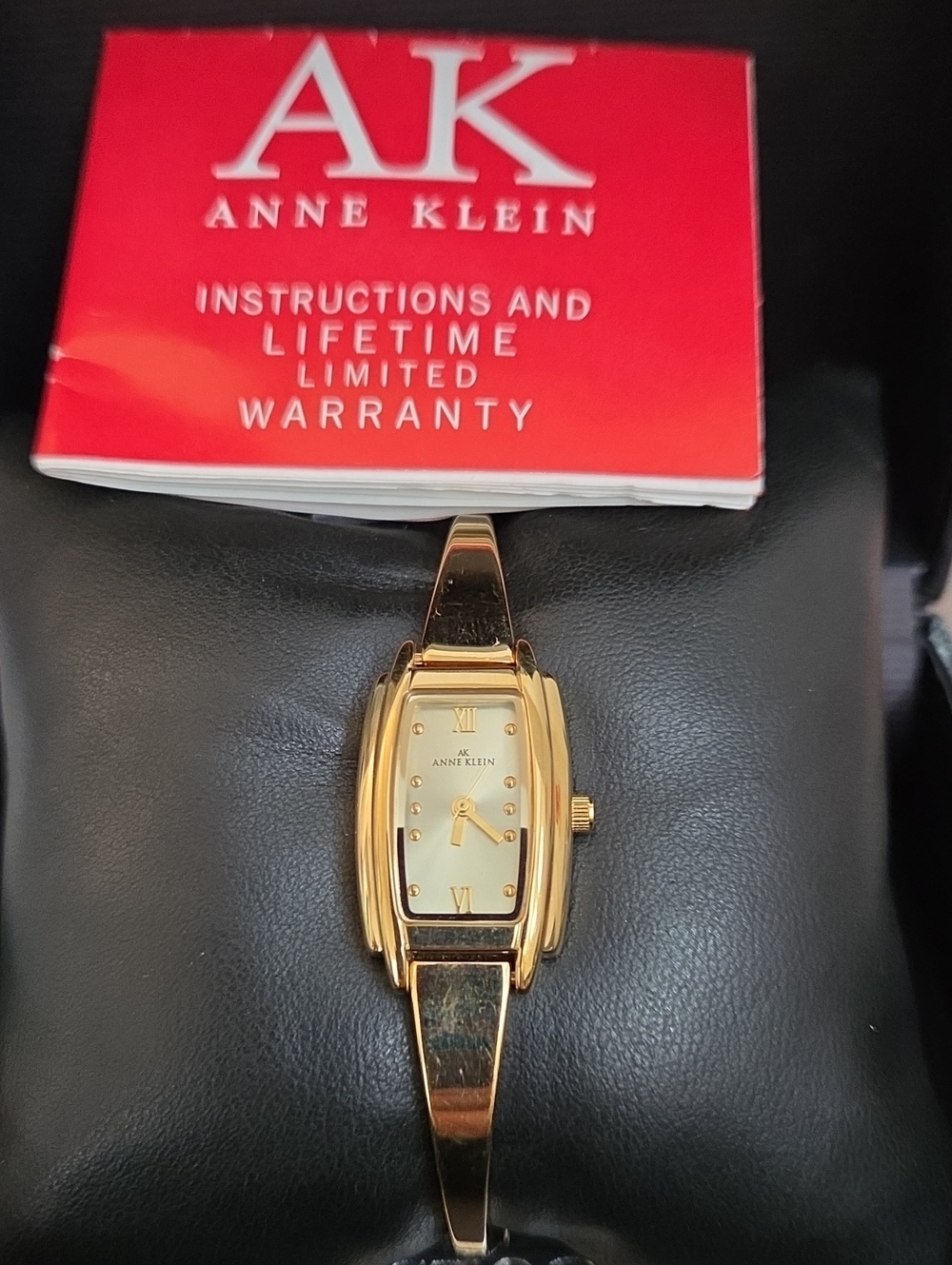 Anne Klein Gold Tone Ladies Bracelet Watch